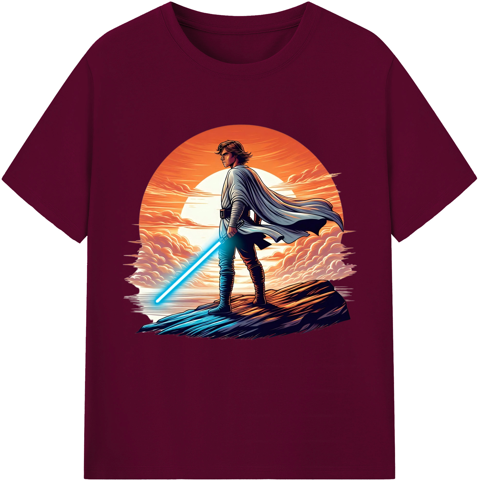 （画像用） スター・ウォーズ Star Wars レディースカジュアルプリントTシャツ（綿100％）